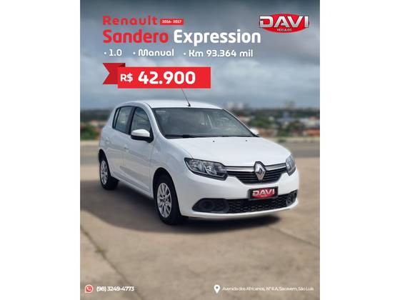 RENAULT SANDERO 1.0 12V SCE FLEX EXPRESSION MANUAL